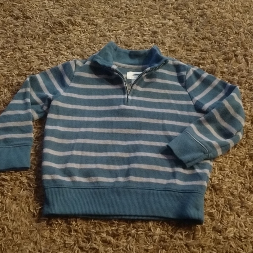 Toddler boys half zip sweatshirt